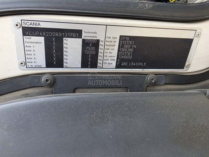 Scania Šlep za prevoz gr.masina