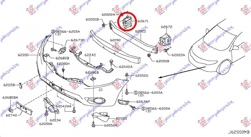 NOSAC PREDNJEG BRANIKA 2009-