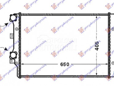 HLADNJAK MOTORA 2.0 TFSi BENZI za Seat Toledo od 2004. do 2012. god.