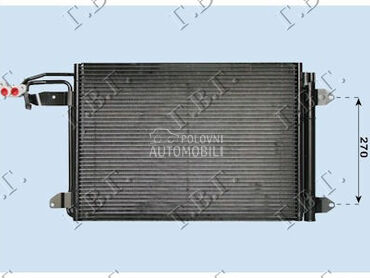 HLADNJAK KLIME BENZIN/DIZEL (5 za Volkswagen Golf Plus od 2004. do 2009. god.