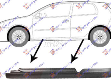 SAJTNA 3 VRATA za Volkswagen Golf 5 od 2004. do 2008. god.