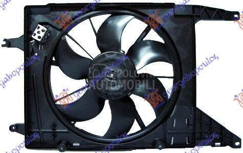 VENTILATOR KOMPLET (BENZIN/DIZ