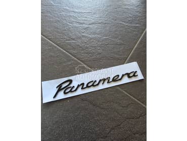 Panamera crna oznaka gepeka za Porsche Panamera
