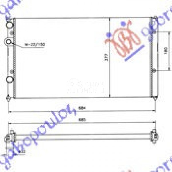 HLADNJAK MOTORA ZA SVE MODELE