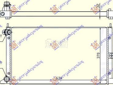 HLADNJAK MOTORA 1.8/2.0i/1.9TD za Volkswagen Sharan od 1995. do 2010. god.