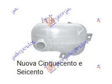 POSUDA ZA ANTIFRIZ (1.1i SPORT za Fiat Seicento od 1998. do 2001. god.