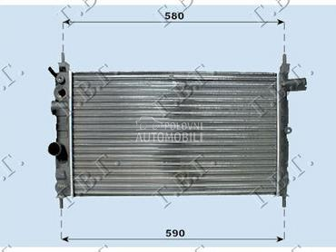 HLADNJAK MOTORA 1.4CC (52.5x32 za Opel Combo od 1985. do 1988. god.