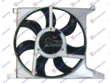 VENTILATOR KOMPLET za Opel Vectra A od 1989. do 1992. god.