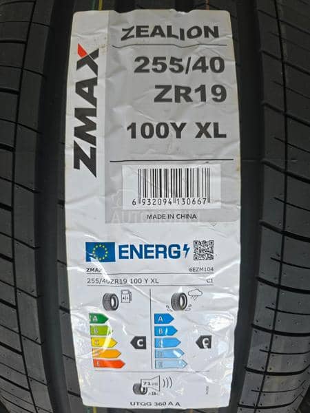 Zmax 255/40 R19 Letnja
