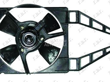 VENTILATOR HLADNJAKA KOMPLET ( za Opel Tigra od 1995. do 2004. god.