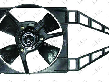 VENTILATOR HLADNJAKA KOMPLET ( za Opel Corsa B od 1996. do 1997. god.