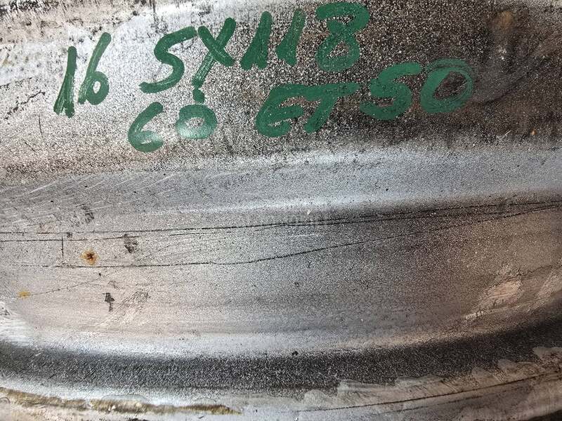 Čelične felne vivaro , trafik 16" 5 x 118