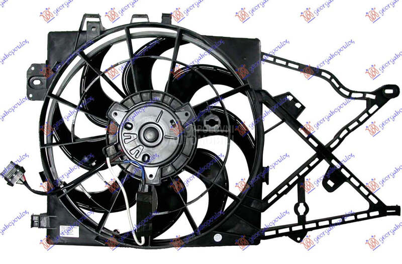 VENTILATOR HLADNJAKA KOMPLET (