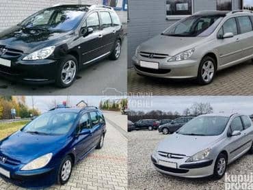 Sedišta Zadnja 6 i 7 Karavan za Peugeot 307