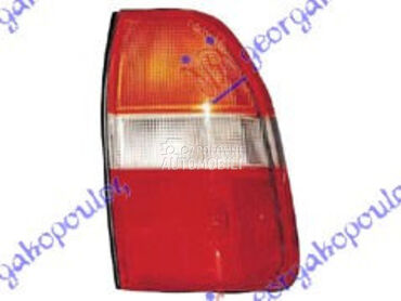 STOP LAMPA KOMPLET (ZUTI MIGAV za Mitsubishi L200 od 1997. do 1999. god.