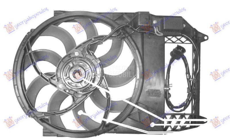 VENTILATOR KOMPLET (DIZEL) (3