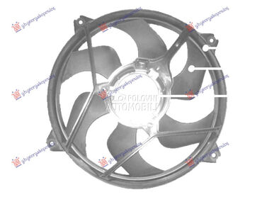 VENTILATOR KOMPLET BENZIN/DIZE za Citroen Berlingo od 2002. do 2008. god.