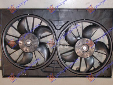 VENTILATOR (DUPLI) KOMPLET (BE za Jeep Compass od 2007. do 2011. god.