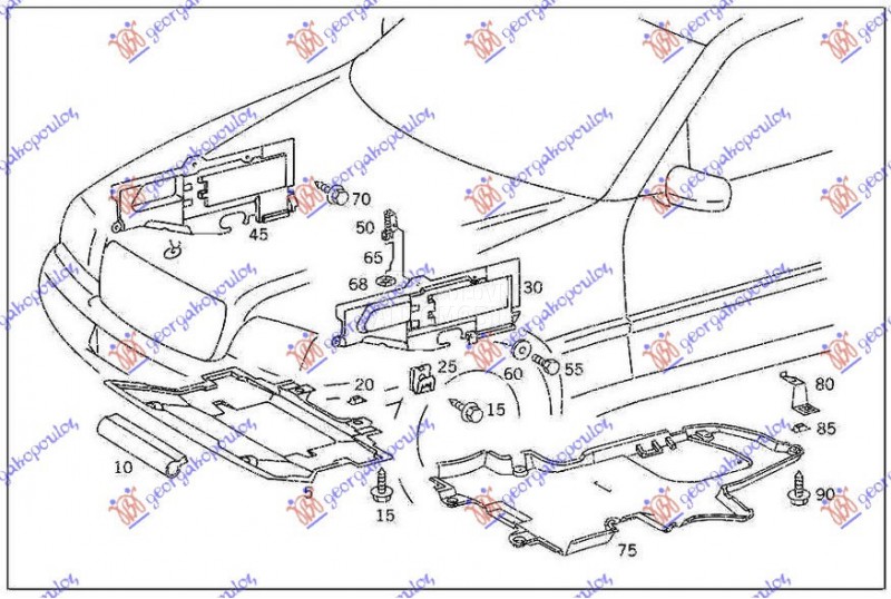 ZASTITA MOTORA ISPOD MENJACA P
