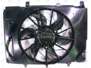 VENTILATOR HLADNJAKA KOMPLET ( za Mercedes Benz CLK Klasa od 1997. do 2002. god.