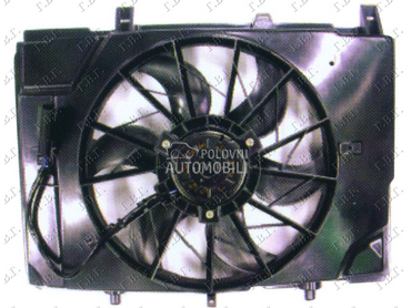 VENTILATOR HLADNJAKA KOMPLET ( za Mercedes Benz SLK Klasa od 1996. do 2004. god.