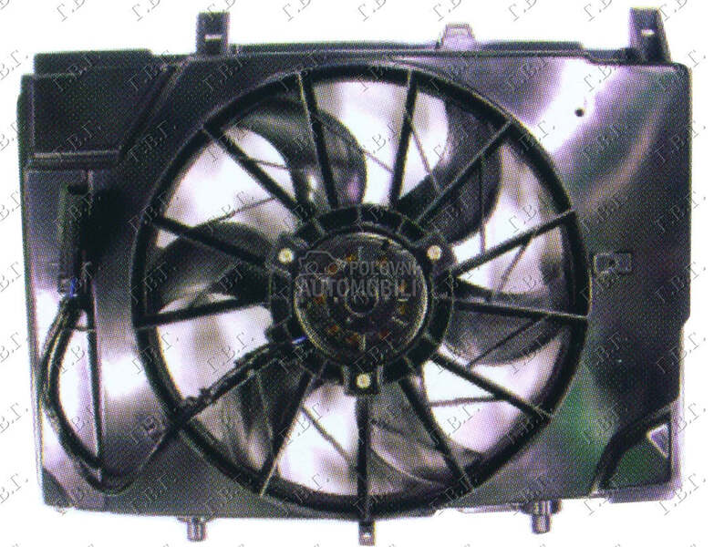 VENTILATOR HLADNJAKA KOMPLET (