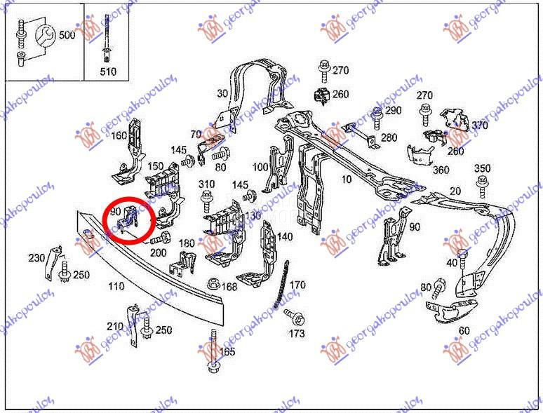 NOSAC SINE PREDNJEG BRANIKA