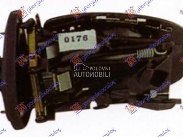 RETROVIZOR (BEZ POKLOPCA) ELEK za Mercedes Benz C Klasa od 2000. do 2003. god.
