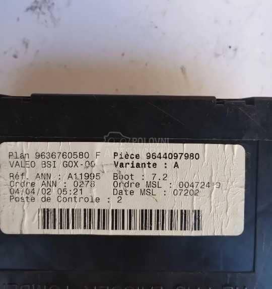 ECU računar 1.4 HDI