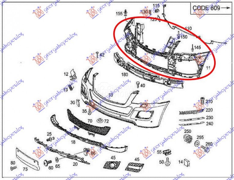 APSORBER PREDNJEG BRANIKA 2008
