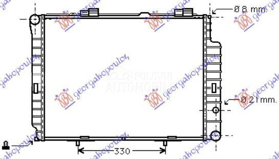 HLADNJAK MOTORA 2.4/3.2 BENZIN