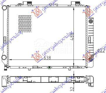 HLADNJAK MOTORA 2.8/3.2 BENZIN