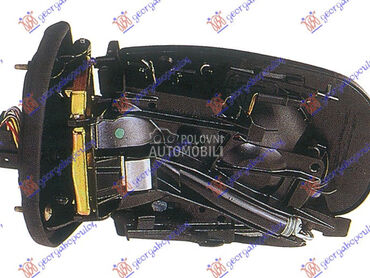 RETROVIZOR (BEZ POKLOPCA) ELEK za Mercedes Benz E Klasa od 1996. do 1999. god.
