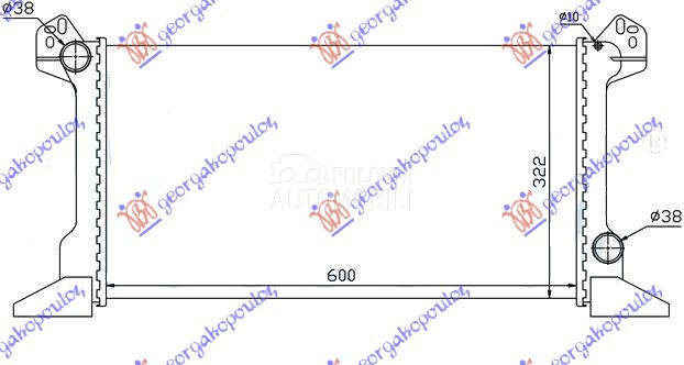 HLADNJAK MOTORA 2.0 BENZIN / 2