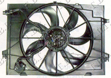 VENTILATOR KOMPLET (2.0 BENZIN