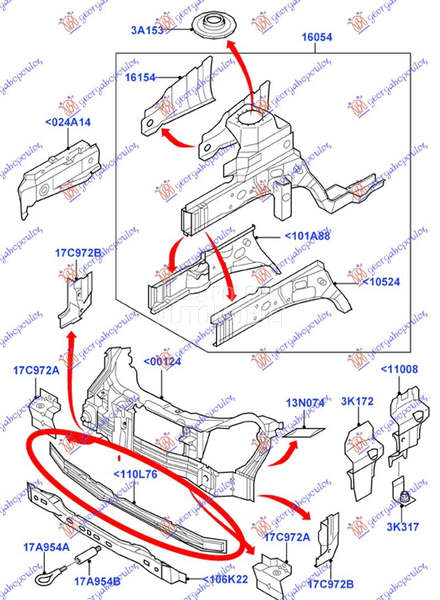DONJA GREDA (UNUTRASNJI DEO)