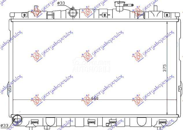 HLADNJAK MOTORA 1.6i 16V (MAN)