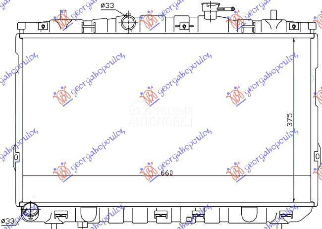 HLADNJAK MOTORA 1.6i 16V (MAN)