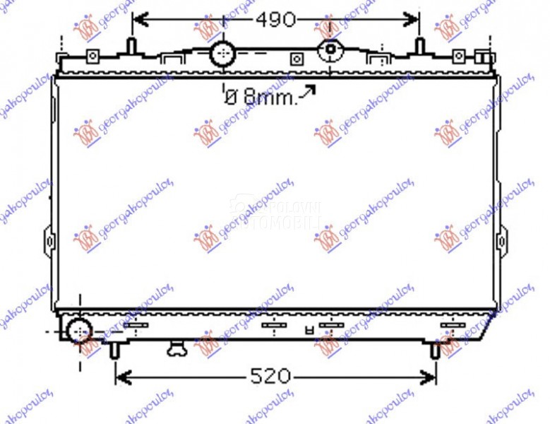 HLADNJAK MOTORA 2.0 CRDi (MAN)