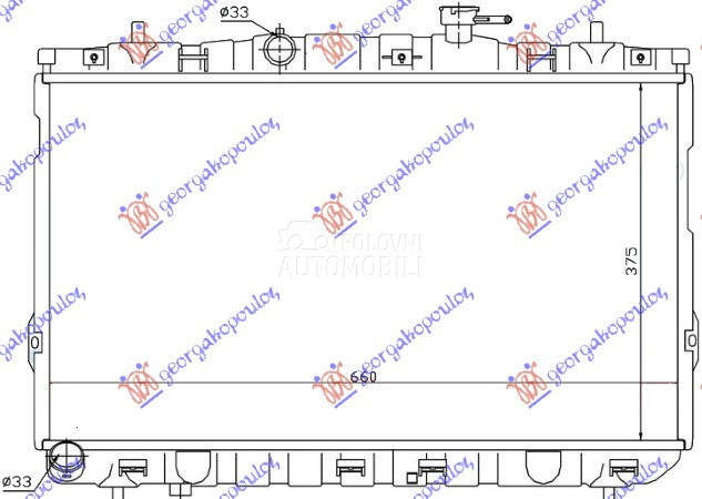 HLADNJAK MOTORA 1.6i 16V (MAN)