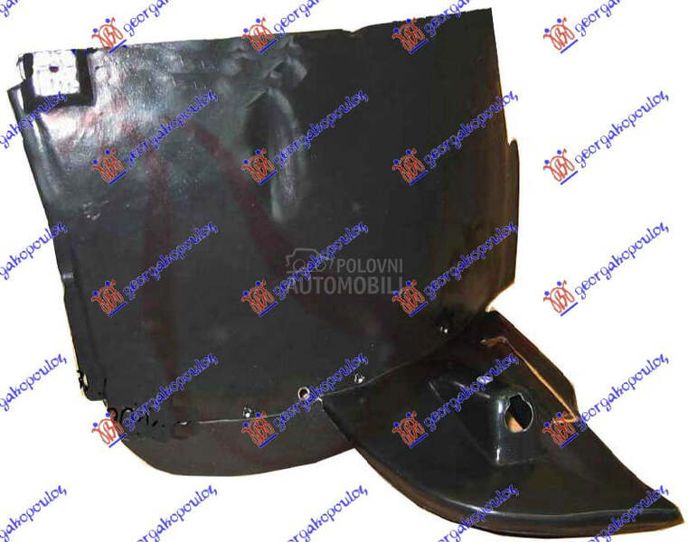 POTKRILO (PREDNJI DEO) PLASTIC