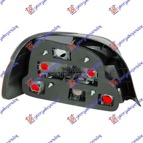 STOP LAMPA (CRVENA/BELA) -2000