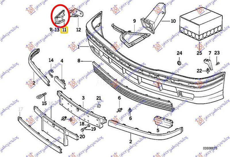NOSAC PREDNJEG BRANIKA (NA BRA