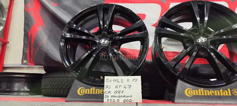 Aluminijumske felne  17" 5 x 114.3
