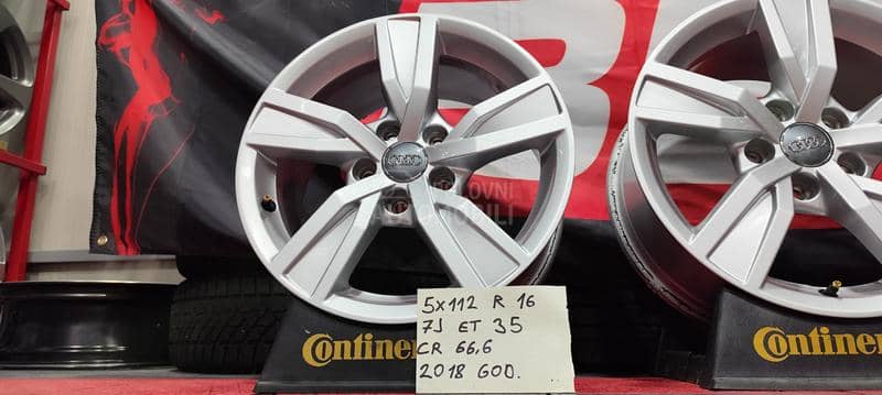 Aluminijumske felne  16" 5 x 112