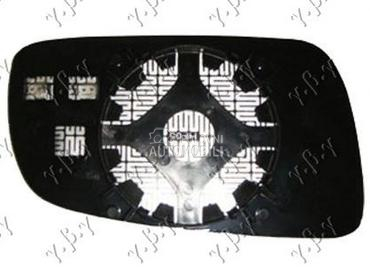 STAKLO RETROVIZORA SA GREJACEM za Volkswagen Lupo od 1998. do 2005. god.