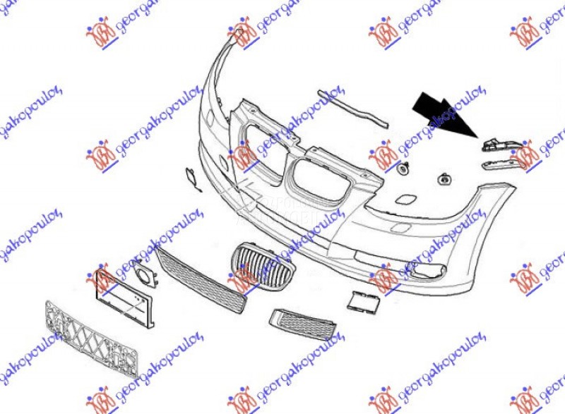NOSAC PREDNJEG BRANIKA GORNJI