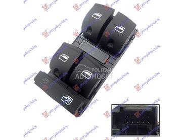 PREKIDAC U PREDNJIM VRATIMA (4 za Audi A3 od 2003. do 2008. god.