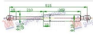 AMORTIZER GEPEK VRATA KARAVAN