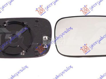STAKLO RETROVIZORA SA GREJACEM za Volkswagen Caddy od 1996. do 2004. god.